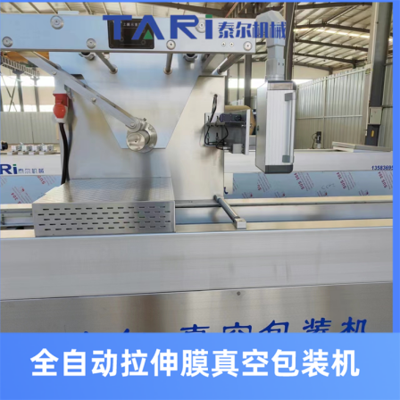 Fully automatic multifunctional vacuum sealing machine for vegetarian steak, compression biscuit stretching film vacuum packaging machine