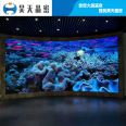 LED flexible screen, LED cylindrical screen, indoor full color Haotian Crystal Mimobius ring