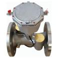 Yuxin dual channel stainless steel ultrasonic water meter RS485 wired remote transmission flange hot water meter DN80