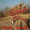 New Type of Disc Rake Tractor Suspension Finger Disc Harvester for Grass Straw Picking Machine 6 discs 8 discs single and double sides