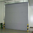 Electric rolling shutter type smoke barrier wall, fireproof, flexible and movable flip panel smoke barrier wall fabric