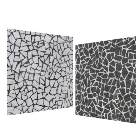 Manufacturer's cracked stone tile 600x600 Clothes shop restaurant chain store terrazzo tile matte antique tile