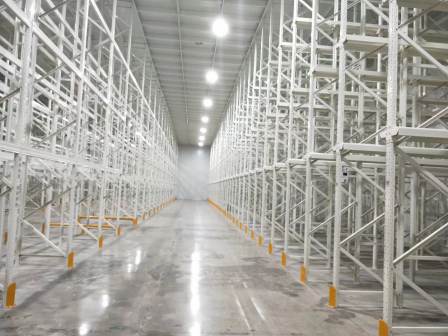 Hanyang Fluent Shelf First In First Out for easy access, 1 to 6 tons per layer