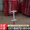 Standardized edge protection stairs, handrail, upright pole connection fittings, 48 steel pipe plastic connectors