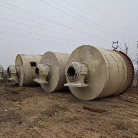 Used 3.3x3 meter high aluminum lining plate horizontal ball mill ore ultrafine grinding equipment