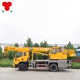 Dongfeng 16 ton truck crane, with a large span of double legs, can come to the factory for inspection