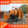 Mixing and conveying integrated machine, second-hand drag pump, lift of 70 meters, mixing method, drum mixing, convenient and flexible to use