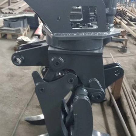 Direct supply of five tooth hydraulic steel grabbing machines from the origin of mechanical wood clippers in stock, simple installation and direct delivery