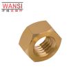 Wanxi high-precision copper nuts, copper embedded electrical components, copper fasteners