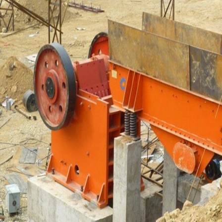 Quartz jaw crusher, hard rock crusher, jaw type barite crushing equipment, Guangxin Machinery