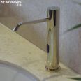 Basin faucet type foam hand soap dispenser vertical all copper intelligent automatic induction plug soap dispenser