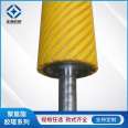 Polyurethane rubber roller processing, customized conveying machinery, roller printing, and rubber wrapping stick