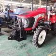 80 horsepower greenhouse king 804 agricultural four-wheel drive multi cylinder tractor with matching ridger