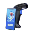 Wireless code scanner, mobile phone, WIFI remote scanning stick, QR code, barcode timeout, express delivery, e-commerce, general use