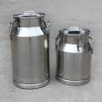 Juyu stainless steel milk barrel insulation barrel A0-90 food and beverage bucket turnover bucket can be customized