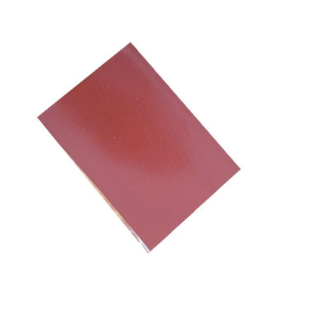 Dingcheng 03mm red fireproof cloth production welding fireproof and high-temperature resistant material silicone material