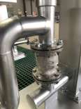 Corridor flushing rotary high-pressure intelligent injector SUS304 flushing nozzle