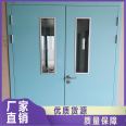 Houpu Ruite brand steel door manufacturer thickened door panel tempered glass