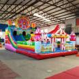 Children's inflatable castle indoor and outdoor trampoline small amusement park mischievous castle amusement equipment