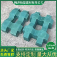 Hexagonal slope protection brick module brick well, splayed grass planting brick, tactile paving brick, tree enclosure, stone well cover