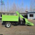 Mobile three wheeled manure truck with multiple models of diesel manure remover, cattle farm and sheep farm manure cleaning machine