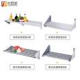 Youchepai stainless steel wall shelf, kitchen storage rack, wall hanging hanger, seasoning dish storage rack