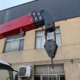 Yunheng's 5-ton blue brand truck mounted crane can enter the urban area for transportation. One crane can be used for multiple 360 ° hydraulic rotation