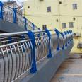 Bridge stainless steel river railing, aluminum alloy light protection fence, civilian metal road fence