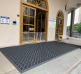 Anti slip mat, three in one commercial outdoor dust removal carpet, spliceable hotel lobby floor mat