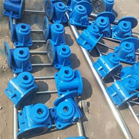 Dongmai JWM screw elevator worm gear reducer electric hand operated spiral screw small lifting platform