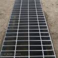 Hot dip galvanized finished steel grating plate, drainage grating plate, irregular grid plate