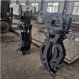 Excavator grabbing steel machine, double cylinder hydraulic rotary clamp grass grabbing machine, wide application range, simple operation