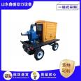 10 inch mobile pump truck water pump unit, large flow diesel engine sewage pump, self priming pump