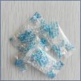 Silicone desiccant 1g OPP English small packaging food and drug moisture-proof particles