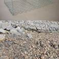 Customized support for river safety protection with reinforced gabion mesh and gabion mesh