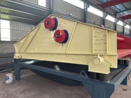 High frequency vibration dewatering screen exciter type 6-stage motor side plate bending bottom frame bending plate reinforcement, sturdy and durable