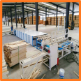 The fully automatic cold and hot press splicing machine is suitable for single person operation of pine integrated wood finger joint boards