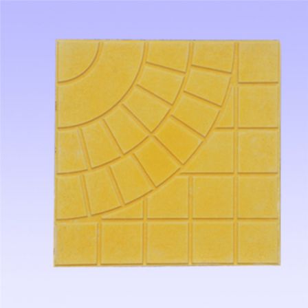 Yellow Türkiye tile courtyard cement color brick family paving courtyard brick 40 * 40cm