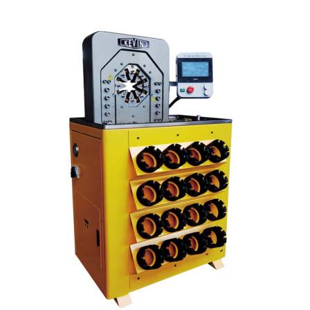 Computer PLC CNC touch screen intelligent tube locking machine Thin full-automatic buckling machine