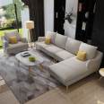 Bedson Modern Minimalist Technology Fabric Sofa Homestay Apartment Hotel Sample Room Furniture Customization