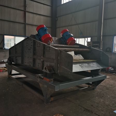 High frequency vibration dewatering screen produced by Shabawang, quartz sand dewatering screen, fine sand recovery, polyurethane sieve plate, wear resistance