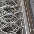 Steel plate mesh guardrail, thickened expansion mesh, isolation fence, hot-dip galvanized hexagonal punching mesh