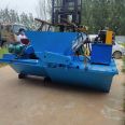 Tractive canal paver U-shaped hydraulic canal sliding formwork machine Trench lining canal machine