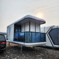 New type of mobile homestay space module outdoor scenic spot resort camping parent-child interaction star sky house hotel