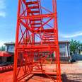 Yibo Production and Supply Safety Ladder Bridge Pier Column Construction Ladder Cage with Multiple Specifications