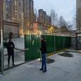 Municipal colored steel fence, 2-meter-high road construction site, prefabricated, rental and saleable