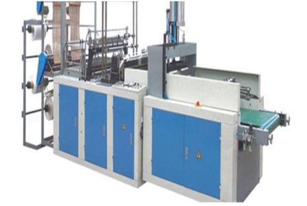 Plastic film vest bag making machine bag width can reach 650mm for door-to-door installation guidance