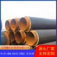 Processing national standard polyurethane insulated spiral steel pipes for high-density heating with customizable insulation performance