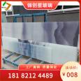 Customized silk and silk glass landscape painting, glass screen partition, landscape wall decoration, silk glass