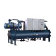 Manufacturer produces school water-cooled screw chillers for factory use. Customization of air-cooled water chillers for air conditioning